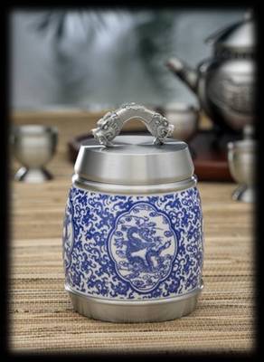 匠心之韻，禮藏東方 10010龍韻神州大號茶葉罐鑒賞